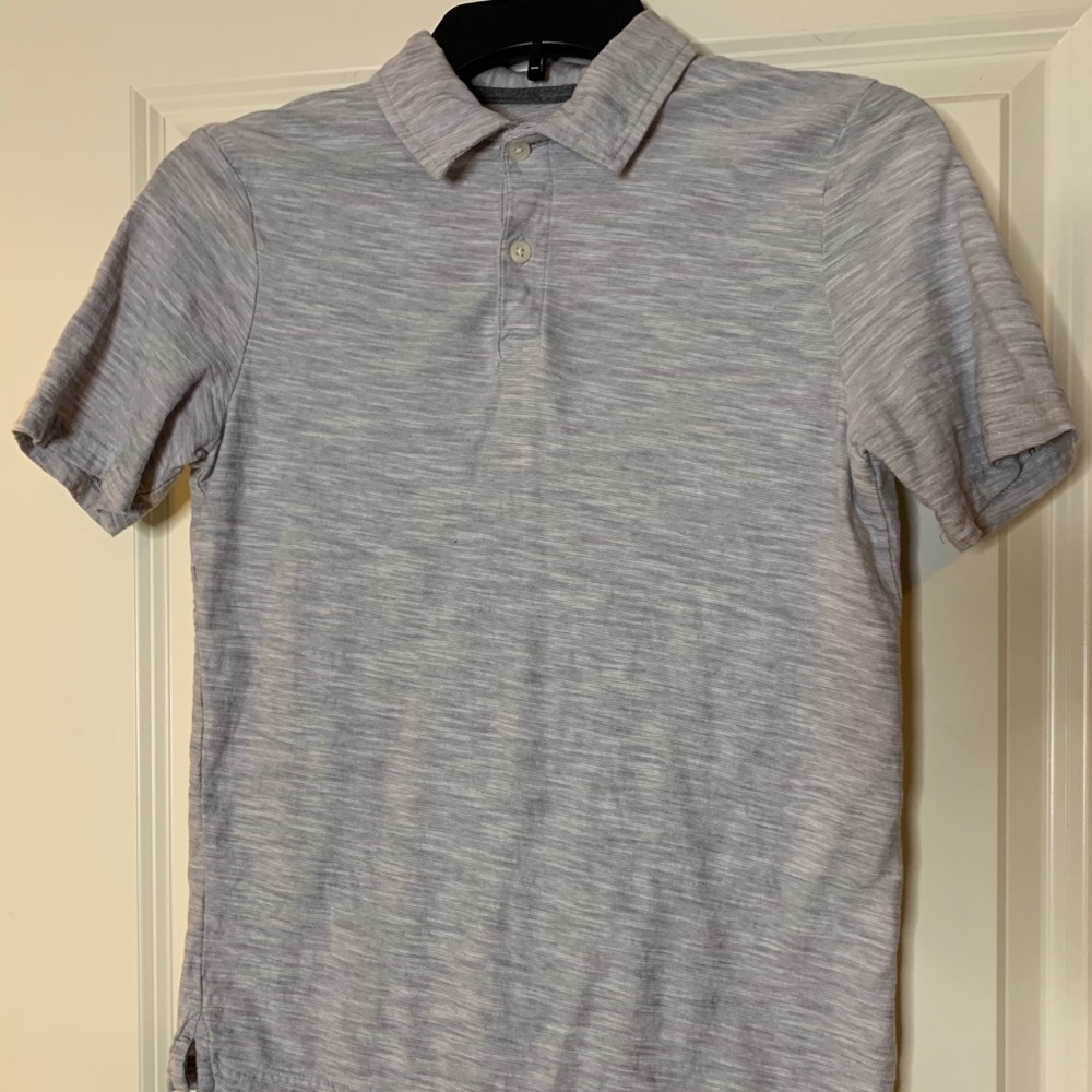 Purply gray boys polo